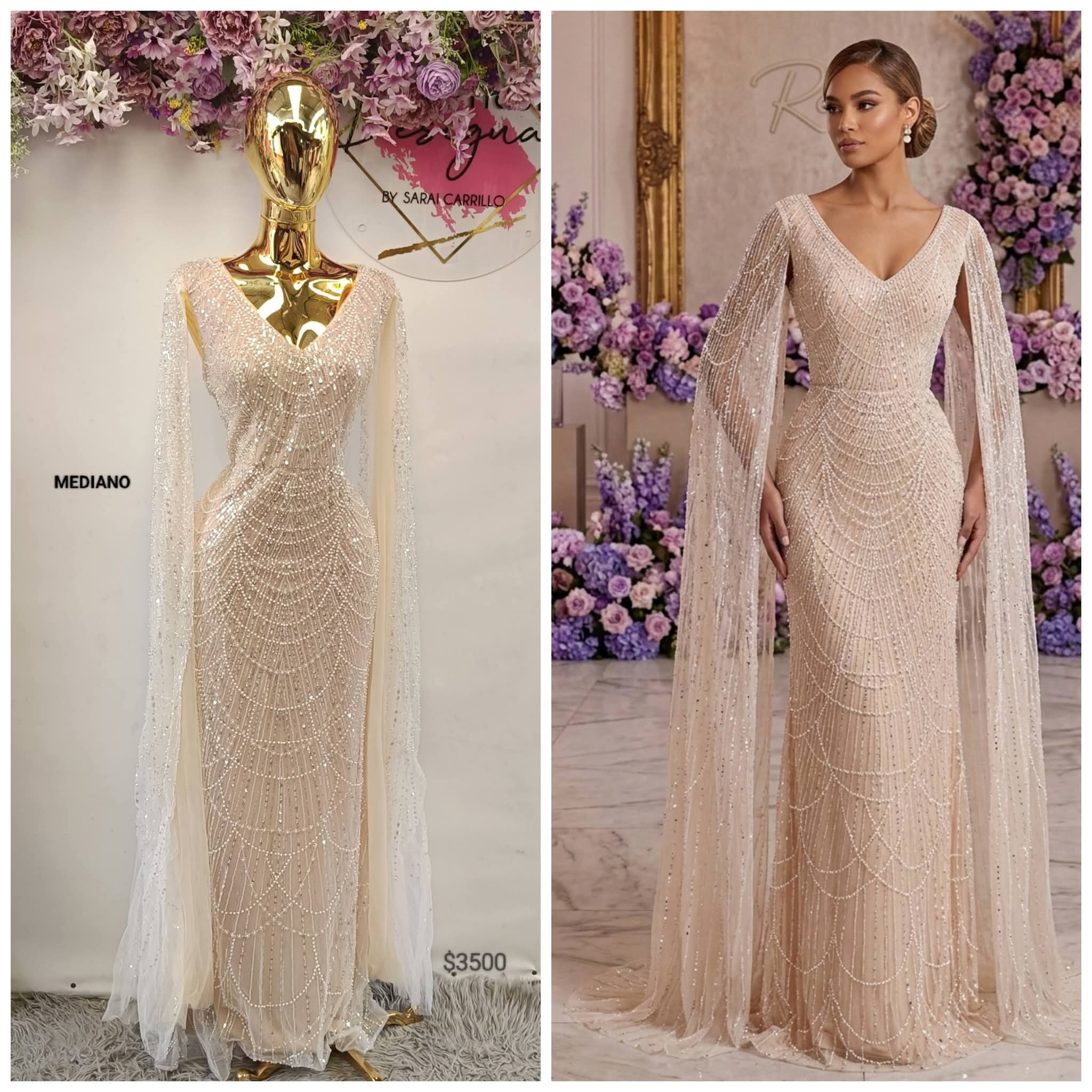 Hermoso vestido de noche 🌃 🍸