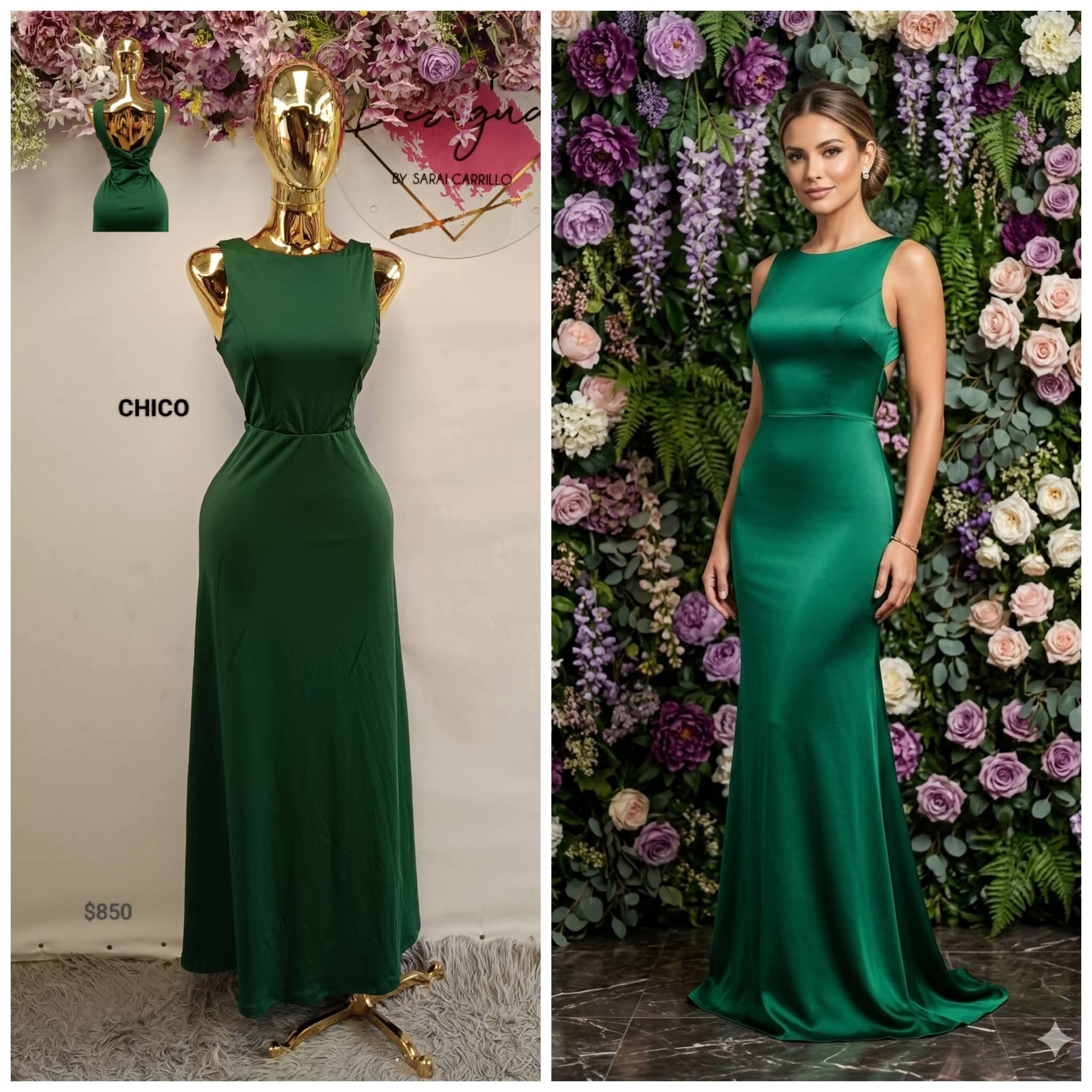 Hermoso vestido de noche 🌃 🍸