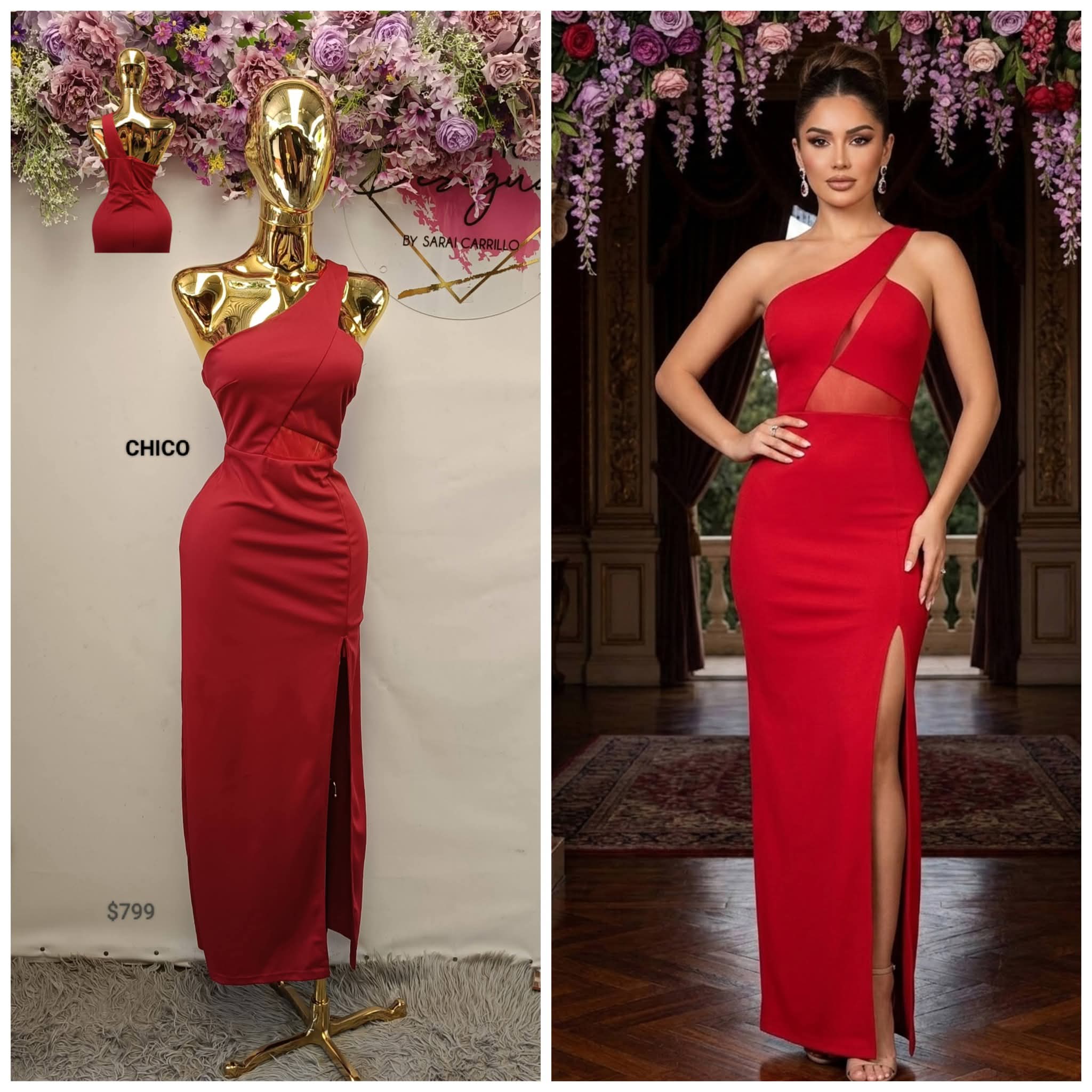 Hermoso vestido de noche 🌃 🍸