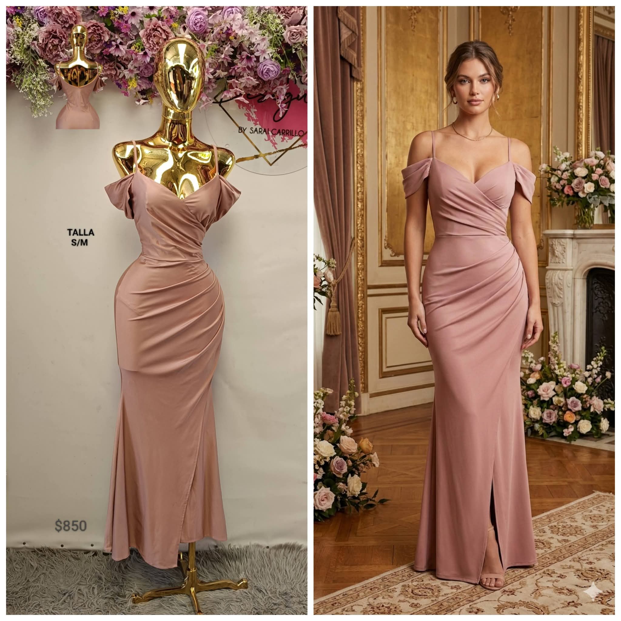 Hermoso vestido de noche 🌃 🍸