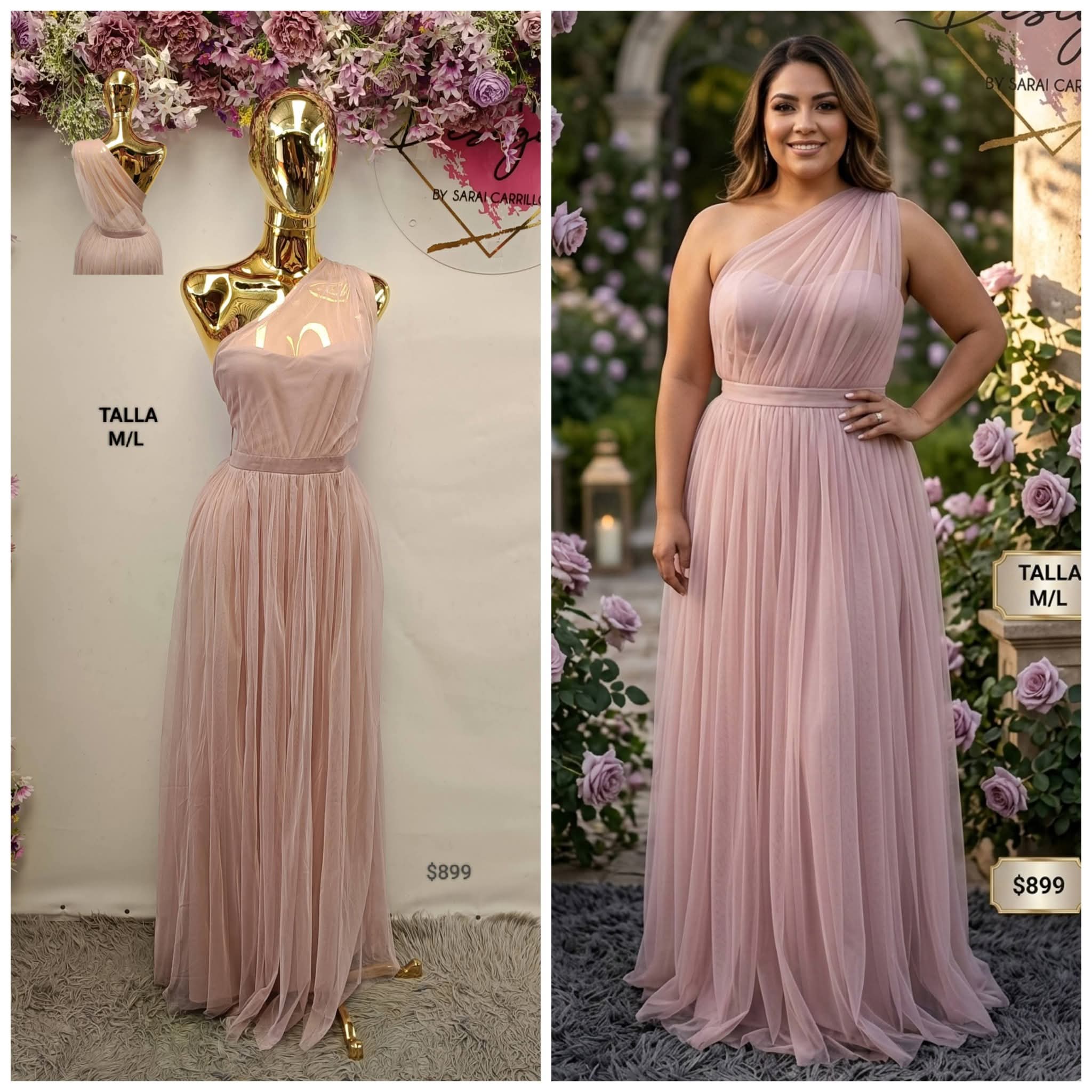 Hermoso vestido de noche 🌃 🍸