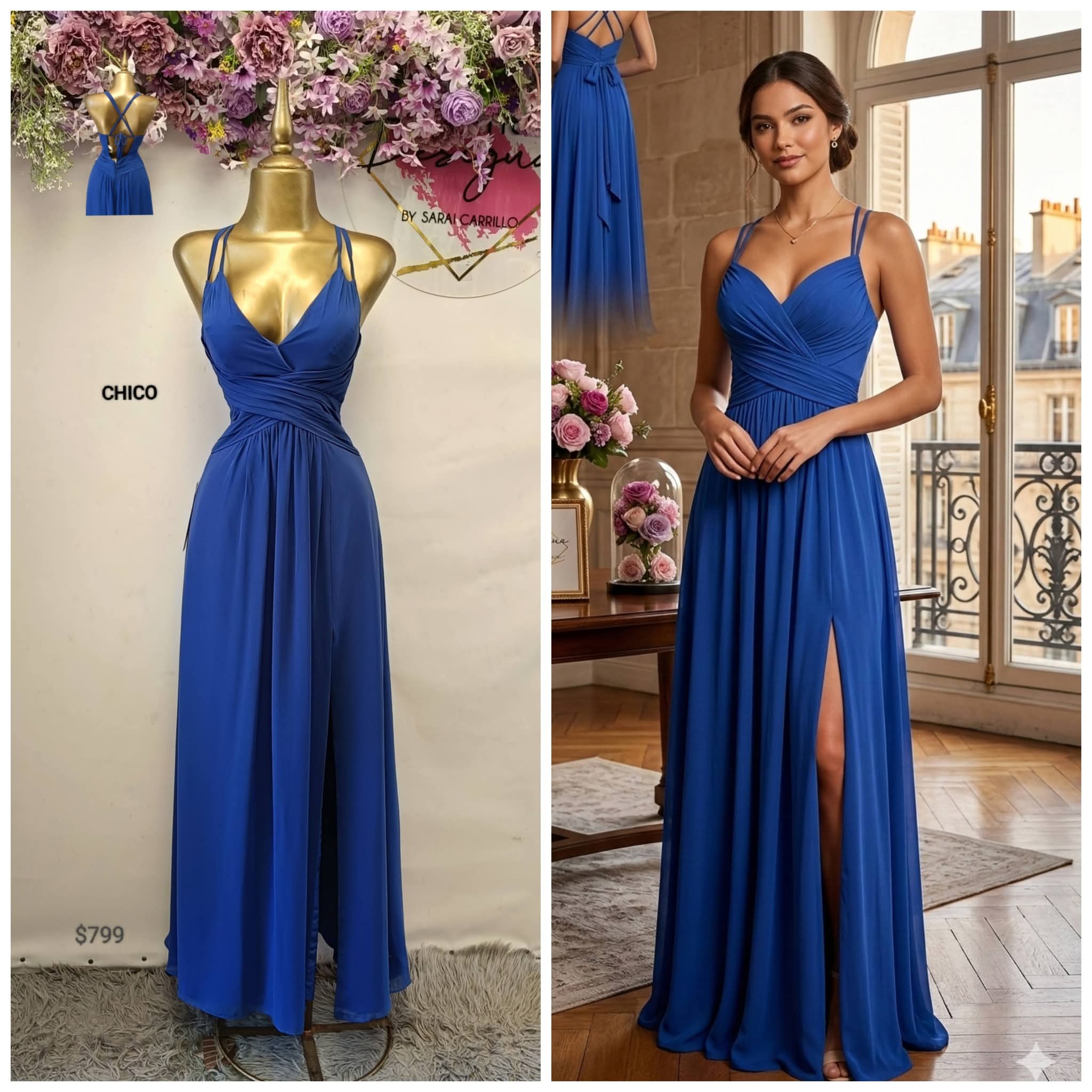 Hermoso vestido de noche 🌃 🍸