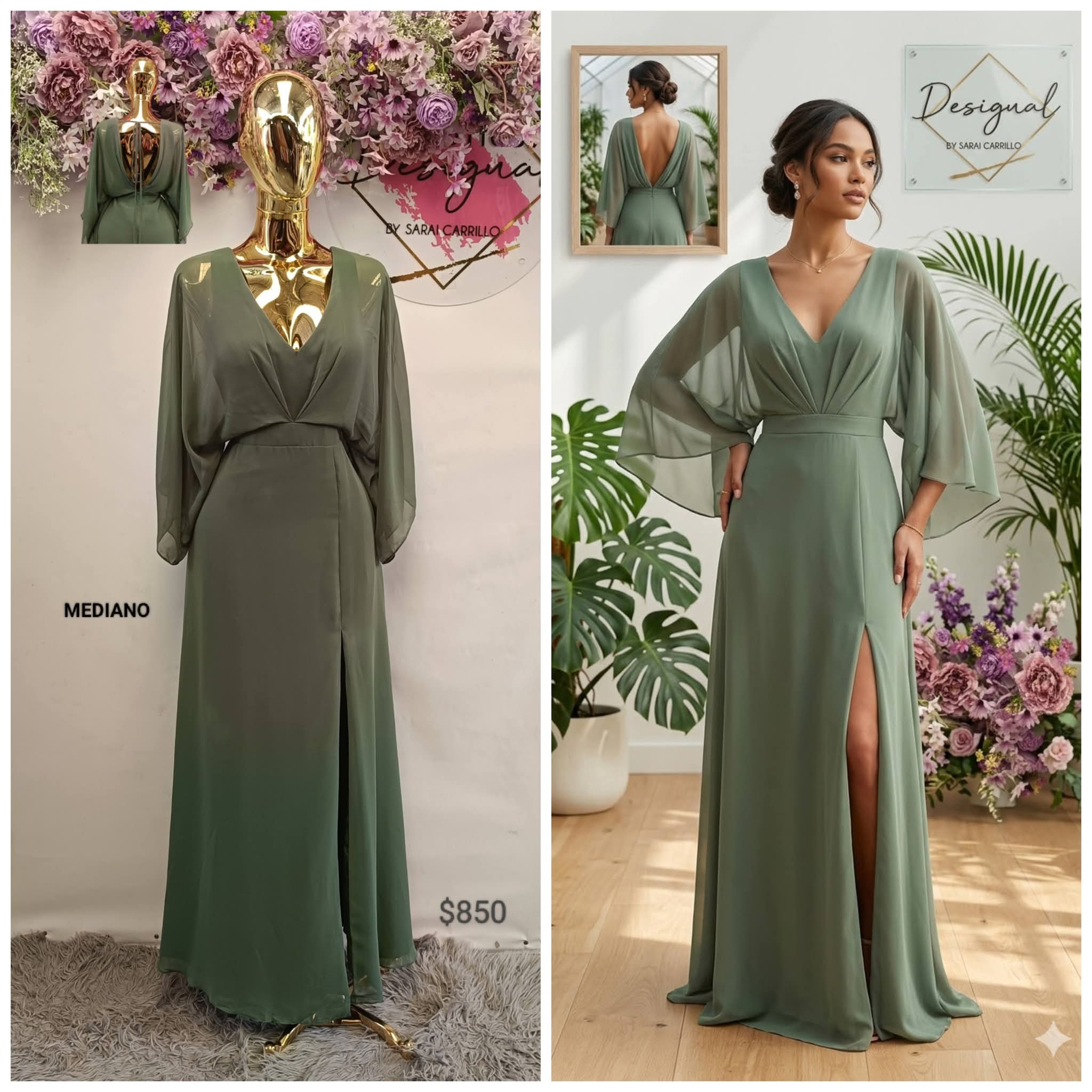 Hermoso vestido de noche 🌃 🍸