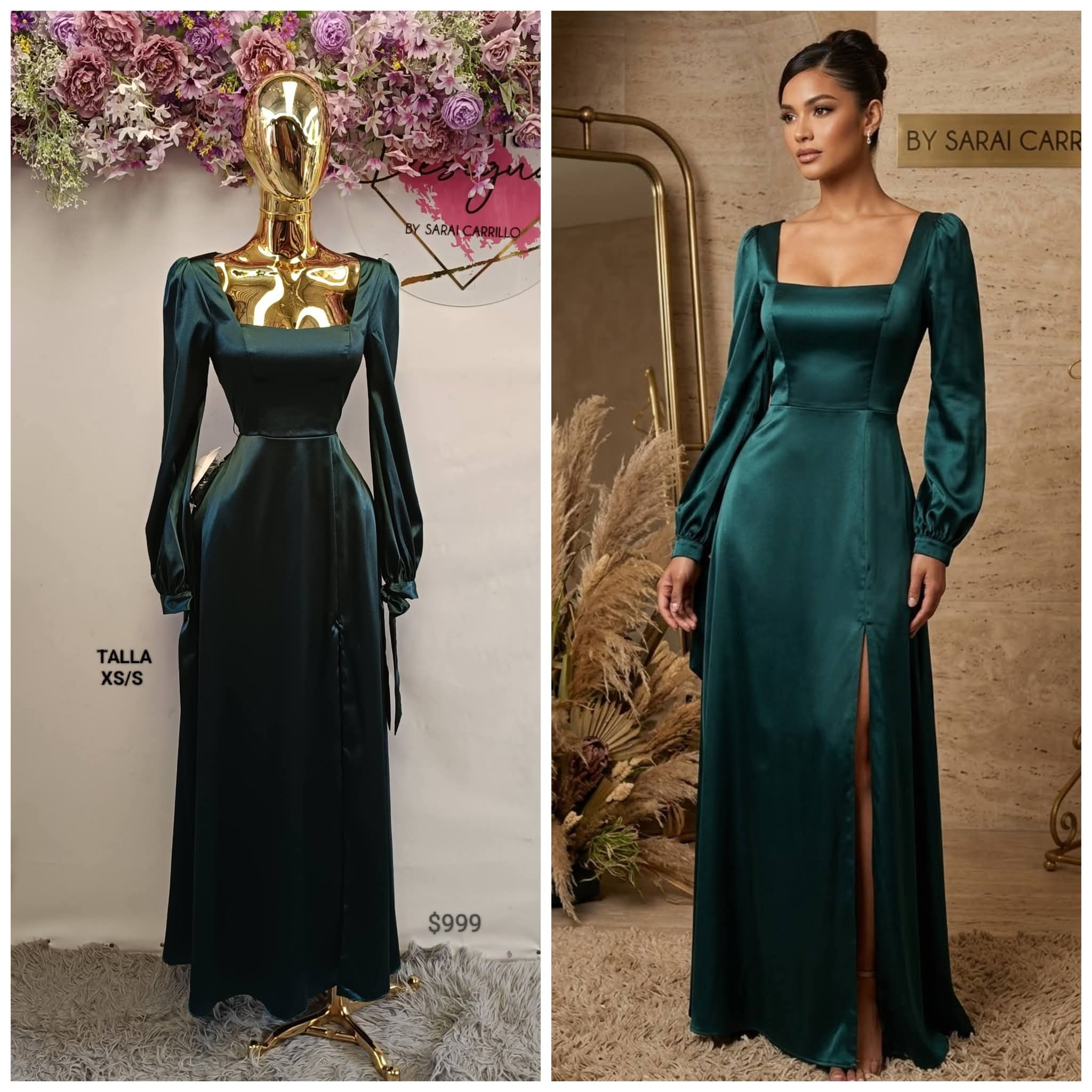 Hermoso vestido de noche 🌃 🍸