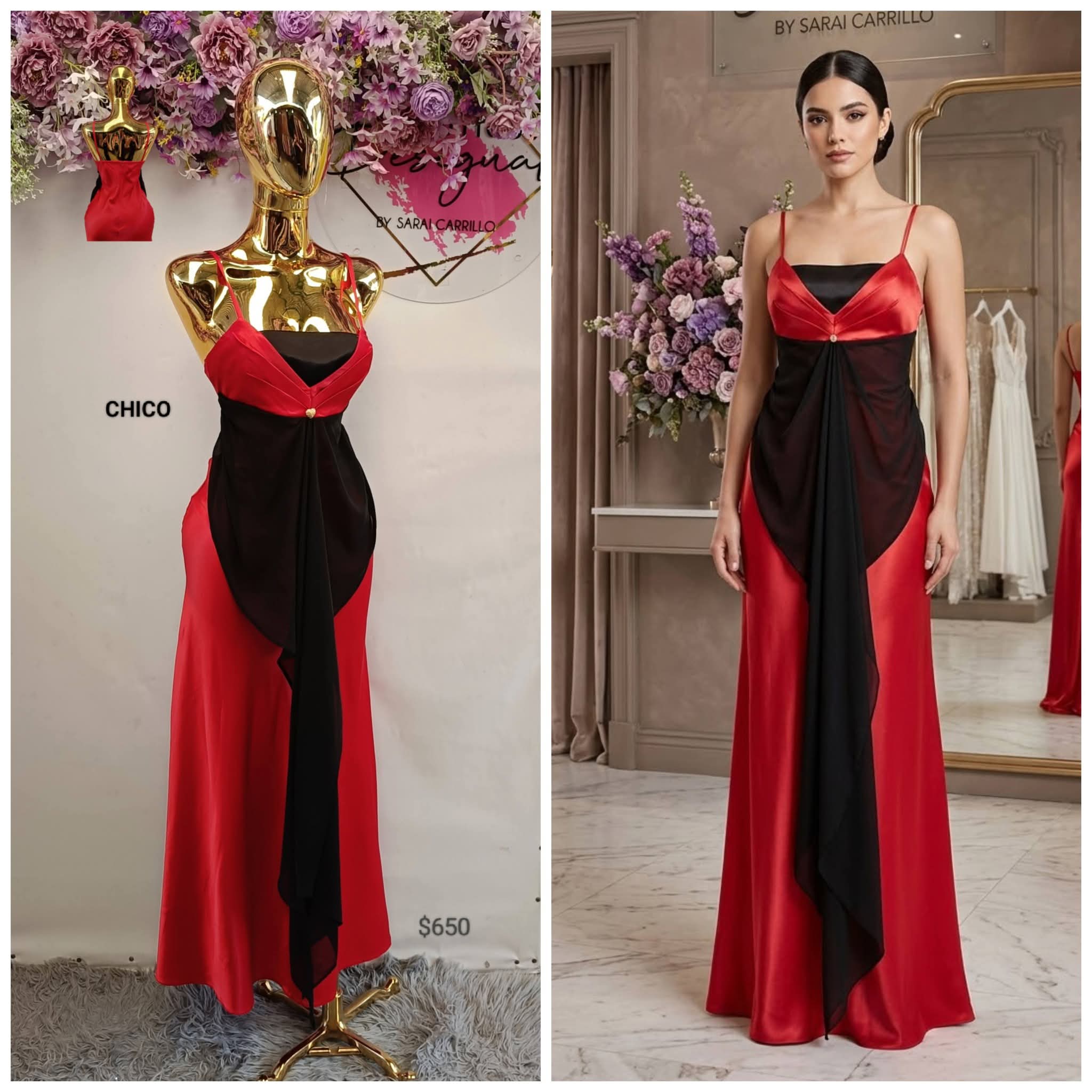 Hermoso vestido de noche 🌃 🍸