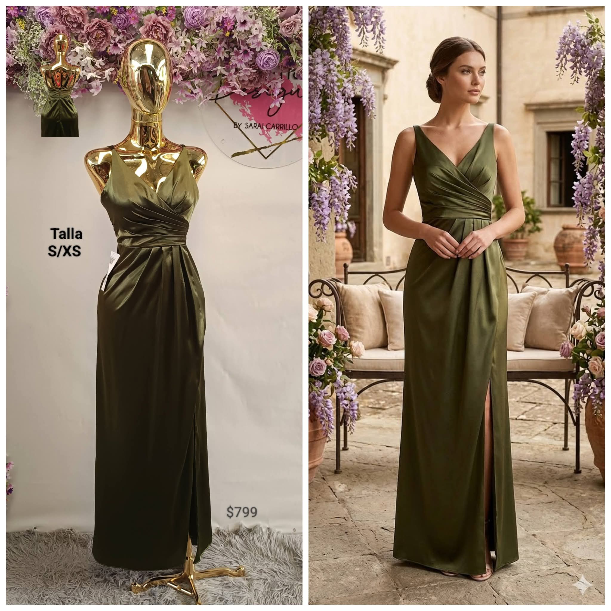 Hermoso vestido de noche 🌃 🍸