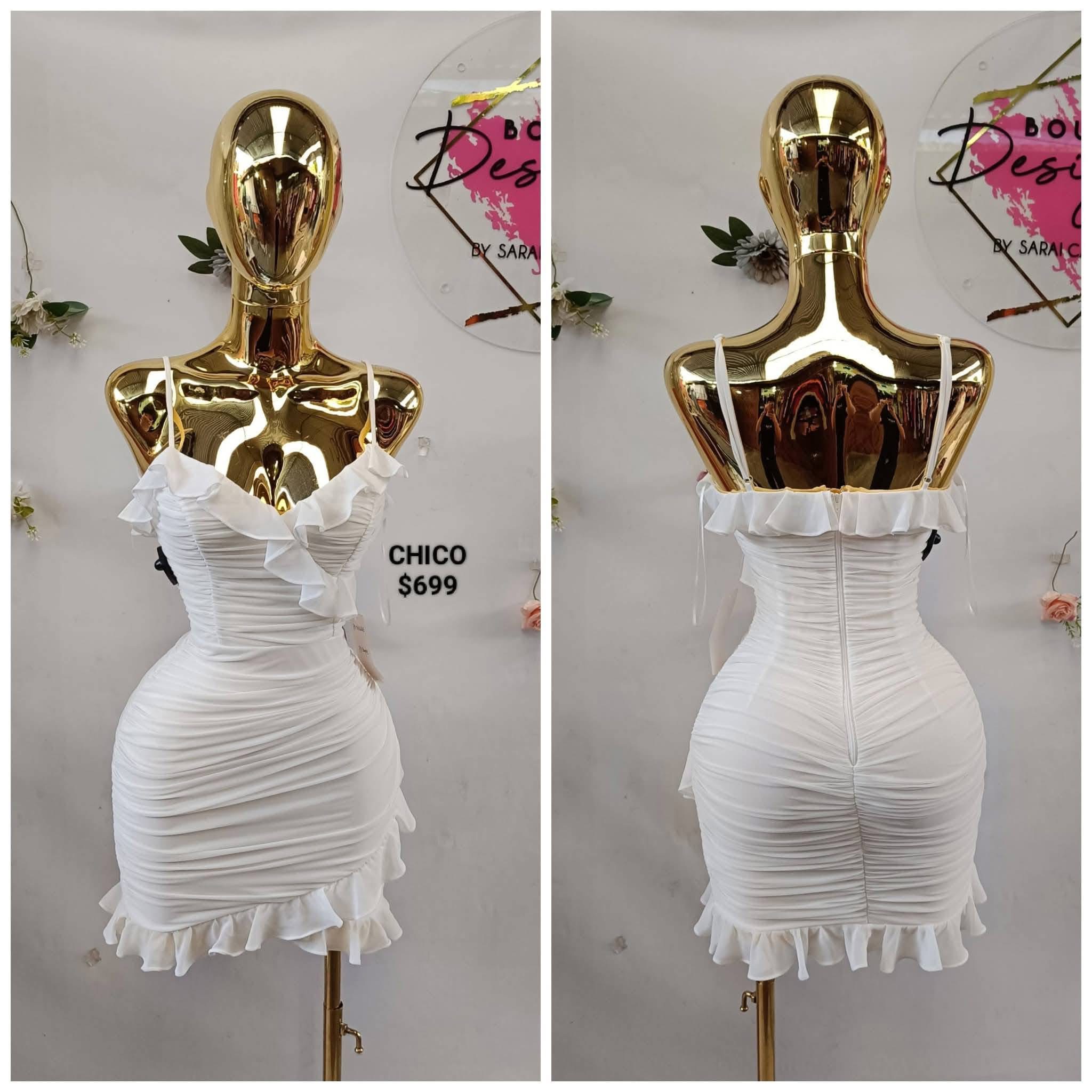 Vestido hermoso blanco